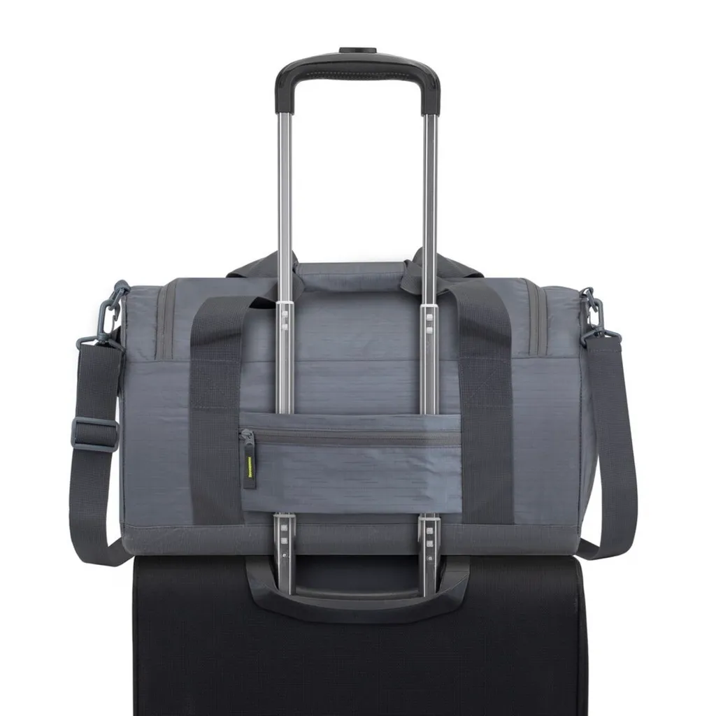 Borsa da Viaggio Rivacase 5542 Grigia 30L: Leggera e Salvaspazio - 12