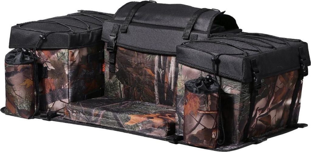 68L ATV-Gepäcktasche hinten 600D Oxford-Stoff-Gepäcktasche hinten & Schaumstoffpolster