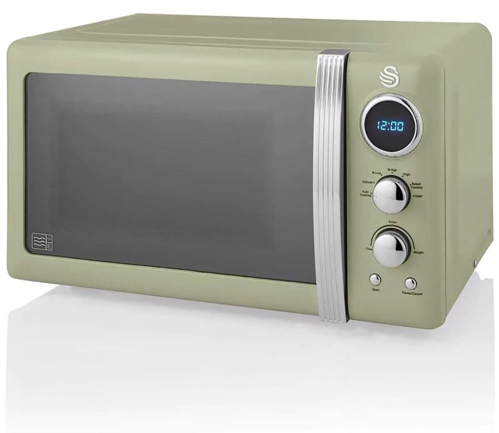 SWAN SM22030GNEW Retro digitální mikrovlnná trouba 20L, 5 Obrázek produktu 
