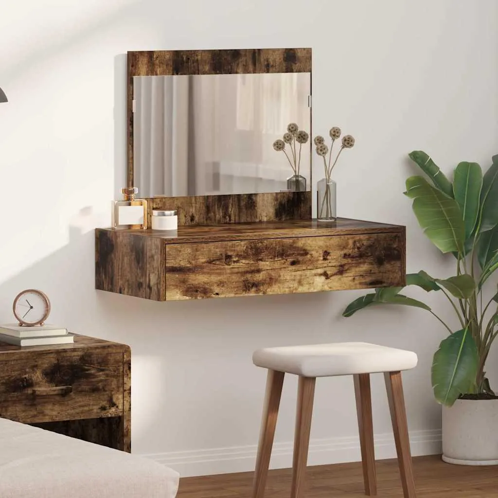 Mobile Toeletta BEI CLORIS 83x40cm Marrone | Arredo Camera Professionale