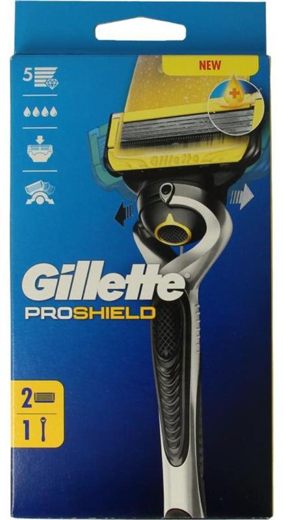 Gillette Fusion Proshield: Máquina de afeitar con 2 Imagen del producto 