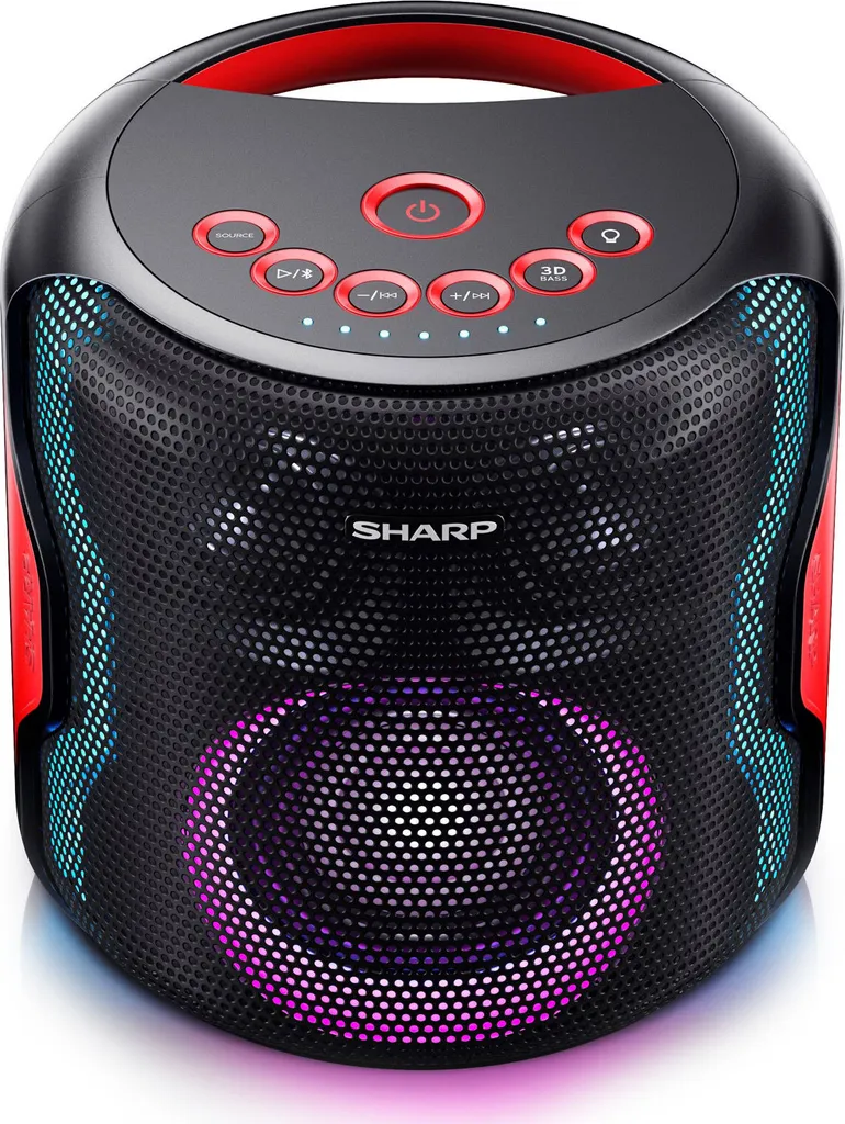 Sharp PS-919 Enceinte Bluetooth Étanche IPX5 avec 14h d'Autonomie - 8