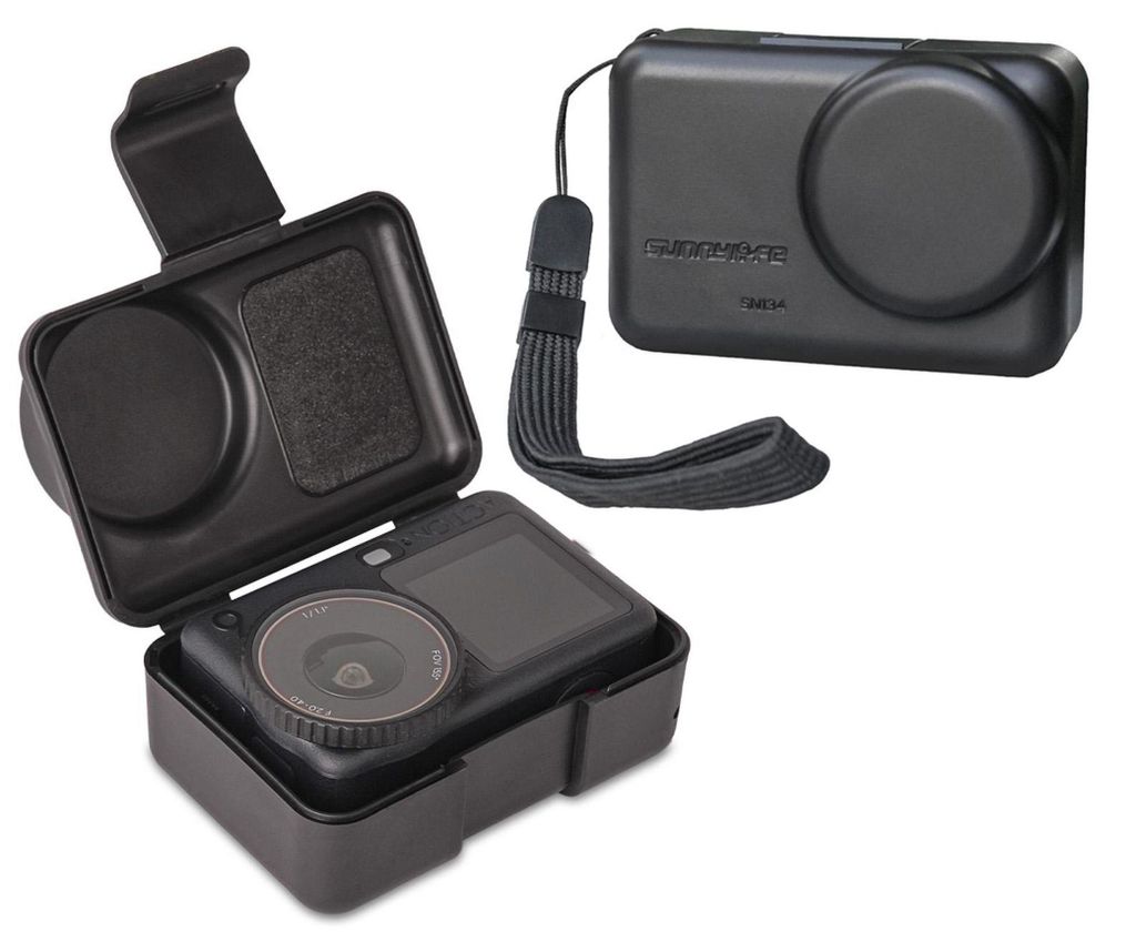 Portable Schutzbox mit Lanyard für DJI Osmo Action 6 / 5 Pro / 4 / 3 Zubehör