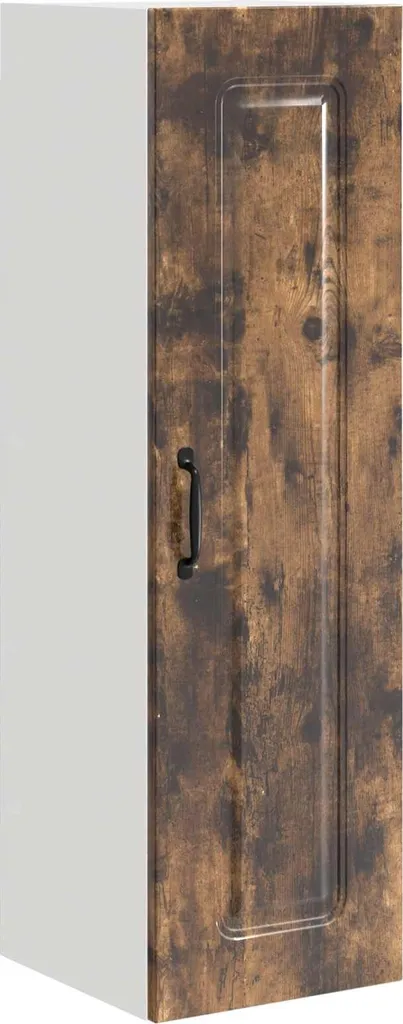 Mobiletto Alto SYFAX™ Kalmar 30x31x100 Rovere Fumé | Arredo Cucina Chic