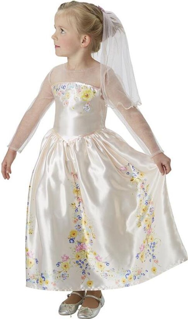 RUBIE'S Faschingskostüm Cinderella Live Action Wedding Dress Child, Größe: M