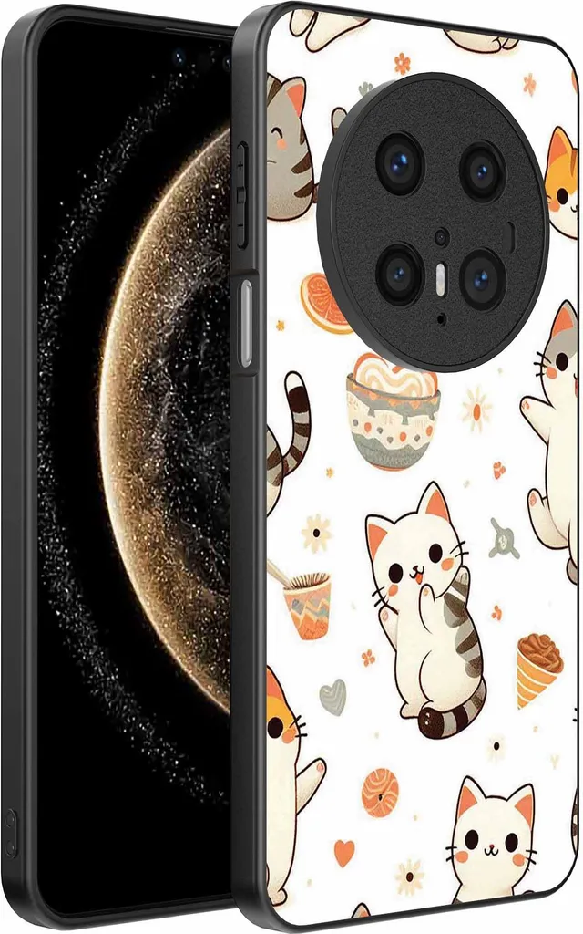 Custodia TPU Huawei Mate 70 Pro / Pro+ Disegno Gatto | Smartphonics