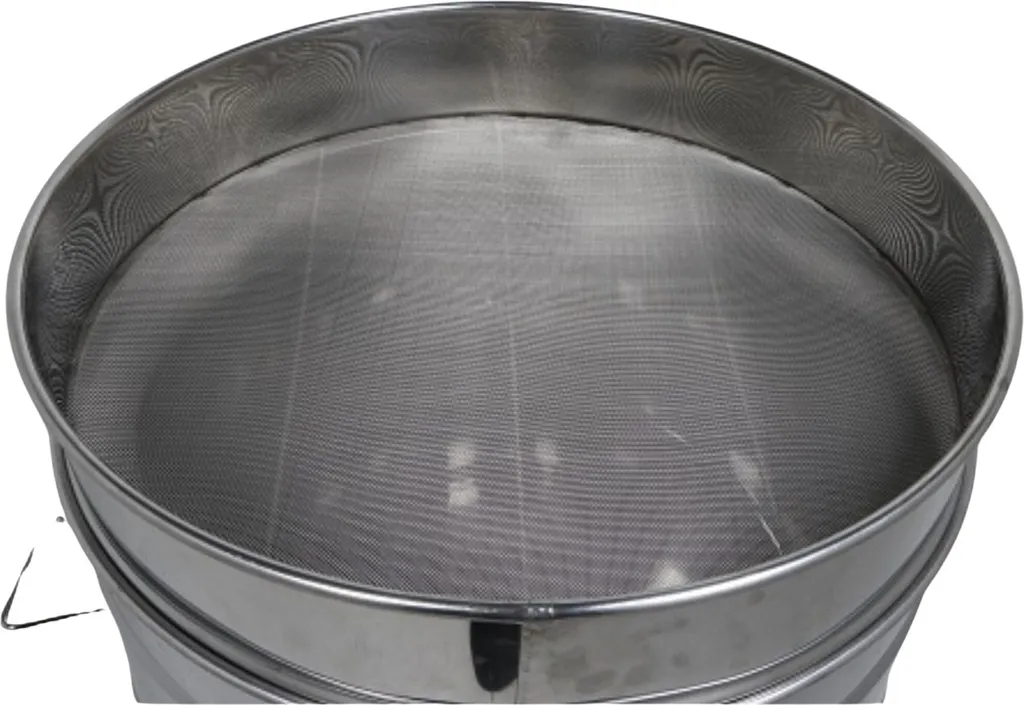 Tamis à miel anti-obstruction Ø 30 cm inox filtration gros volumes BAE01