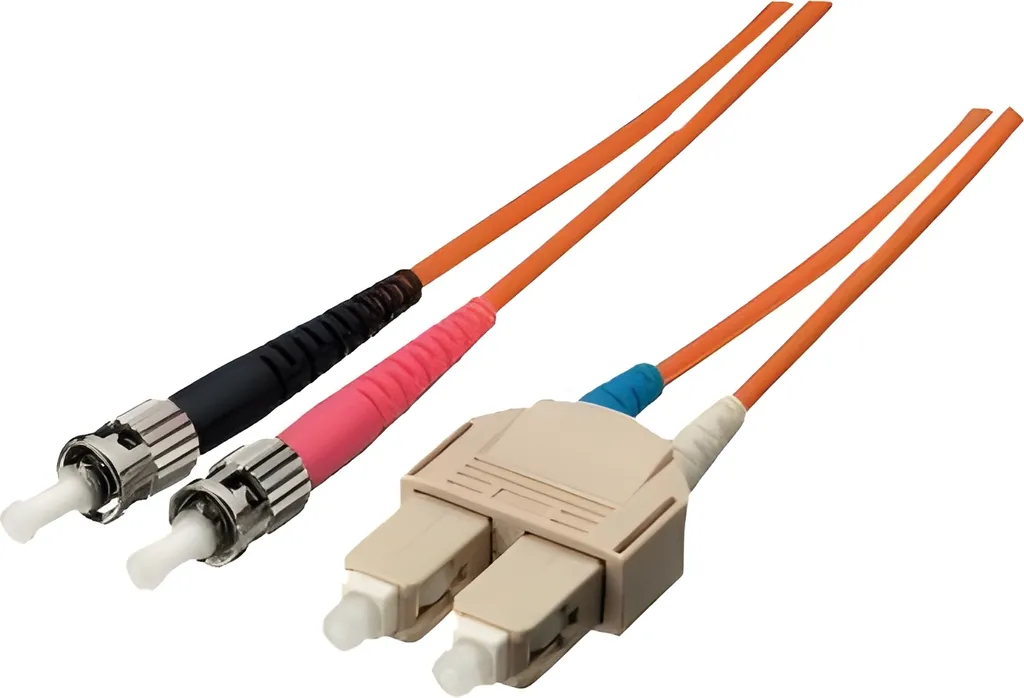 Cavo Fibra Ottica Professionale Equip ST-SC 2m OS2 Singlemode Duplex