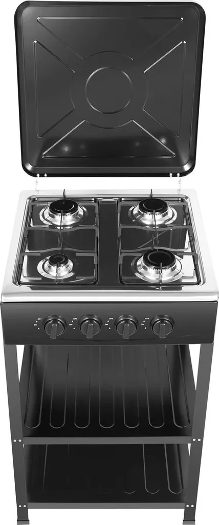 Cuisinière à gaz d'extérieur 4 feux stable pour cuisiner sans limites
