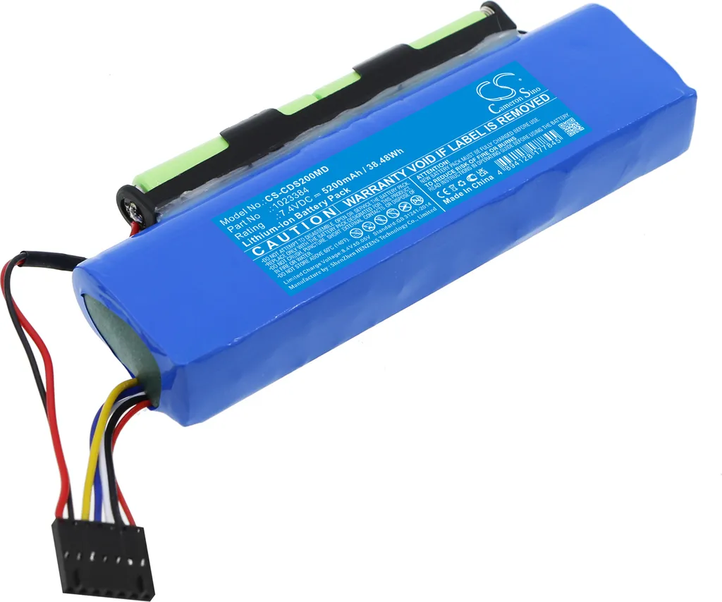 Batterie pour SmartMonitor 2PS Circadiance - Remplace 1023384 TECHTEK