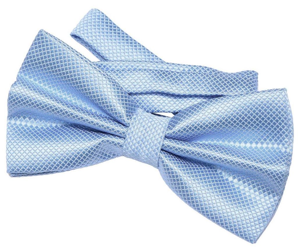 DonDon Herren Fliege 12 x 6 cm gebunden mit Hakenverschluss Produktbild 