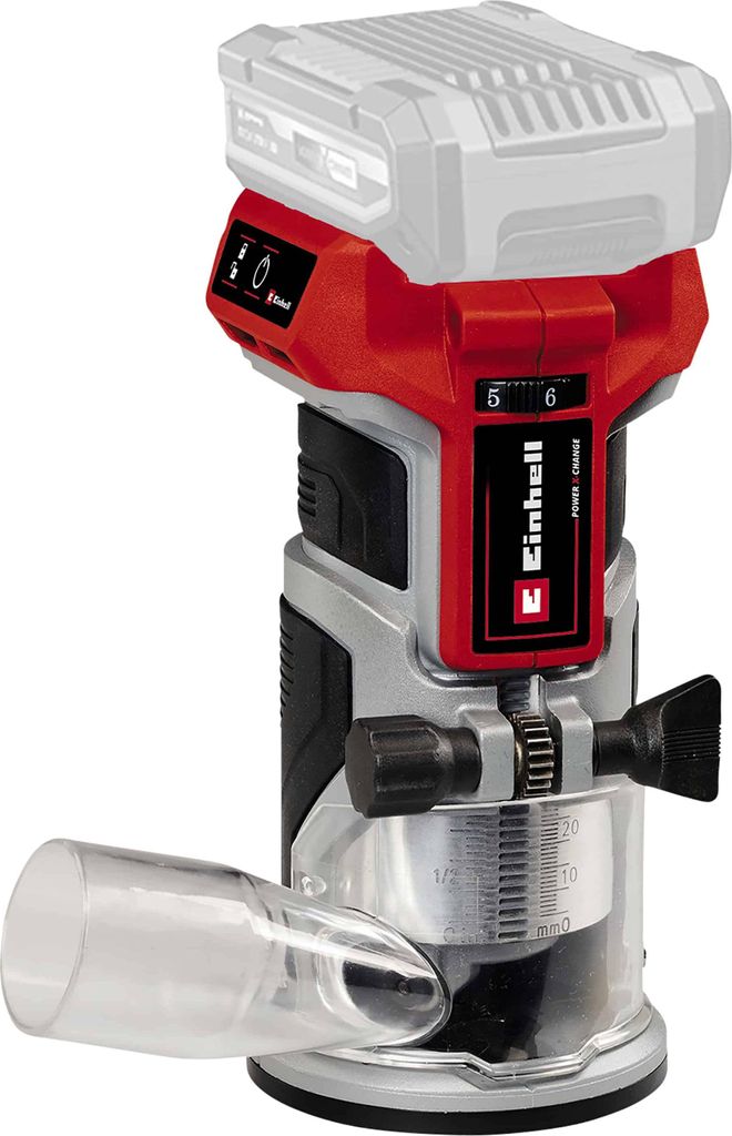 EINHELL Professional Akku-Kantenfräse TP-ET 18 Li BL - Solo, 18Volt