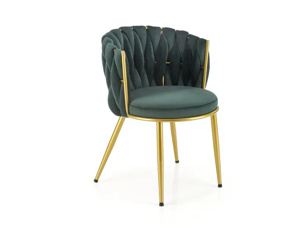 Chaise vert foncé K-517 : l'assise stable et durable qui ne marque pas