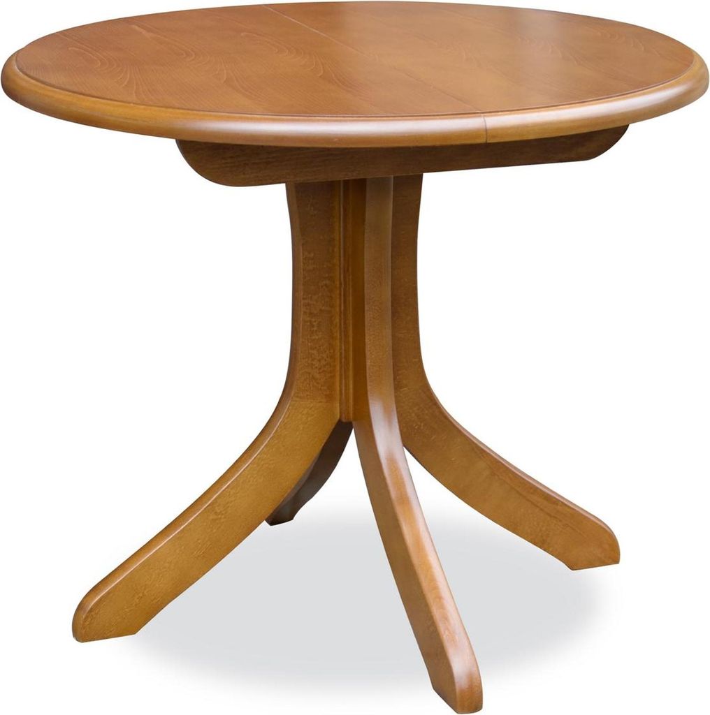 Design Esstisch Moderne Tische Wohnzimmer Holz 90x90/125cm Küchen Esstische Neu