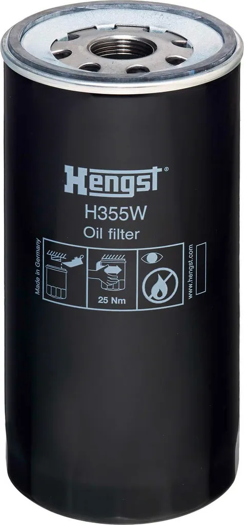 HENGST FILTER H355W Filtre à huile d'origine pour moteur haute performance