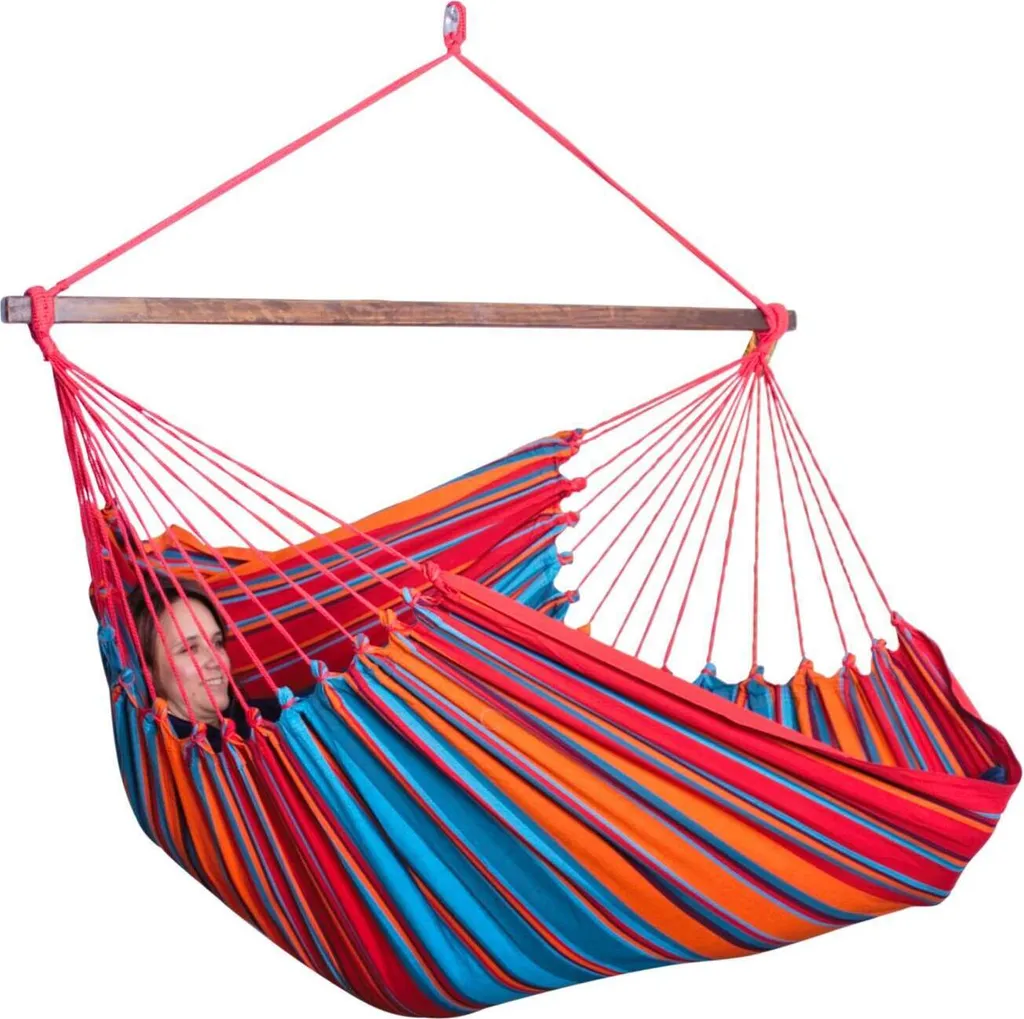 Sedia Sospesa MacaMex Cayo Gigante Sunset XL: Cotone Artigianale 100%