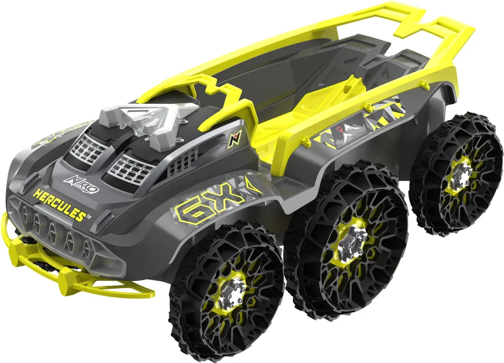 Nikko RC Hercules Camion de Chantier Jaune 30 cm - Modèle 10421 10420
