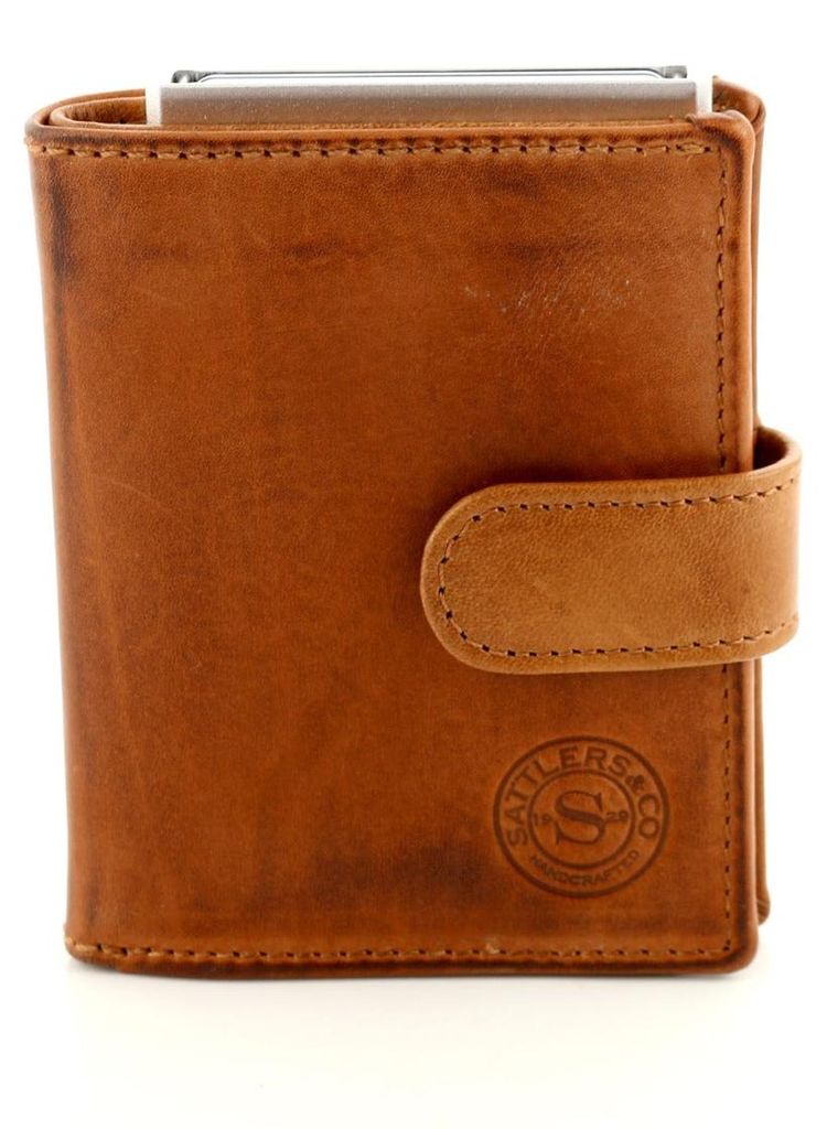 Sattlers & Co Jappelup Kreditkartenetui cognac 8,5 x 10,5 x Produktbild 