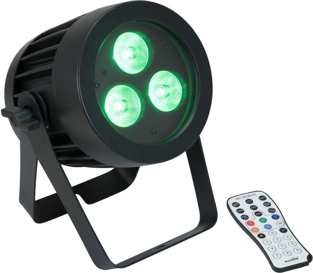 EUROLITE LED IP PAR 3x9W SCL Spot (51914235) Produktbild 