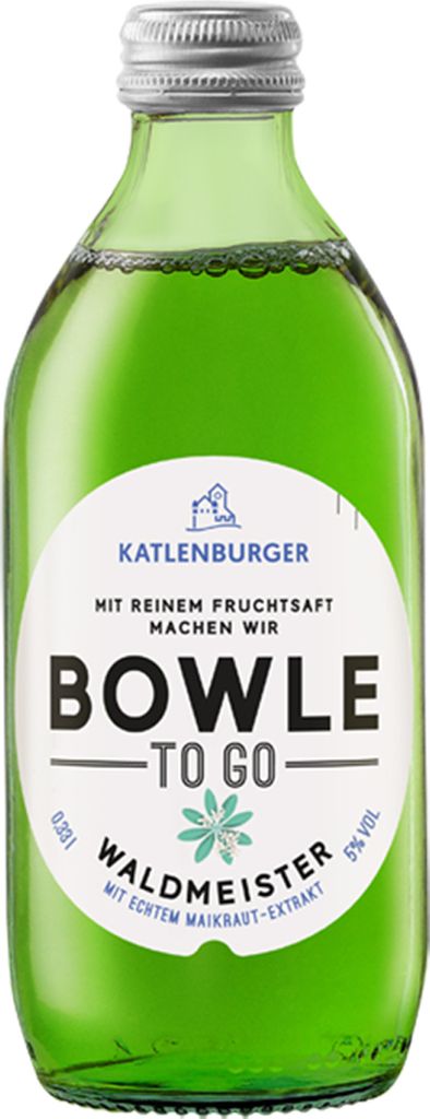Katlenburger Bowle To Go Waldmeister mit reinem Fruchtsaft Produktbild 