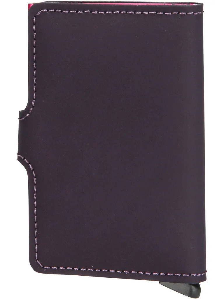 Miniwallet Secrid Matte Violet 10 cm - Protection RFID et Cuir Véritable - 7