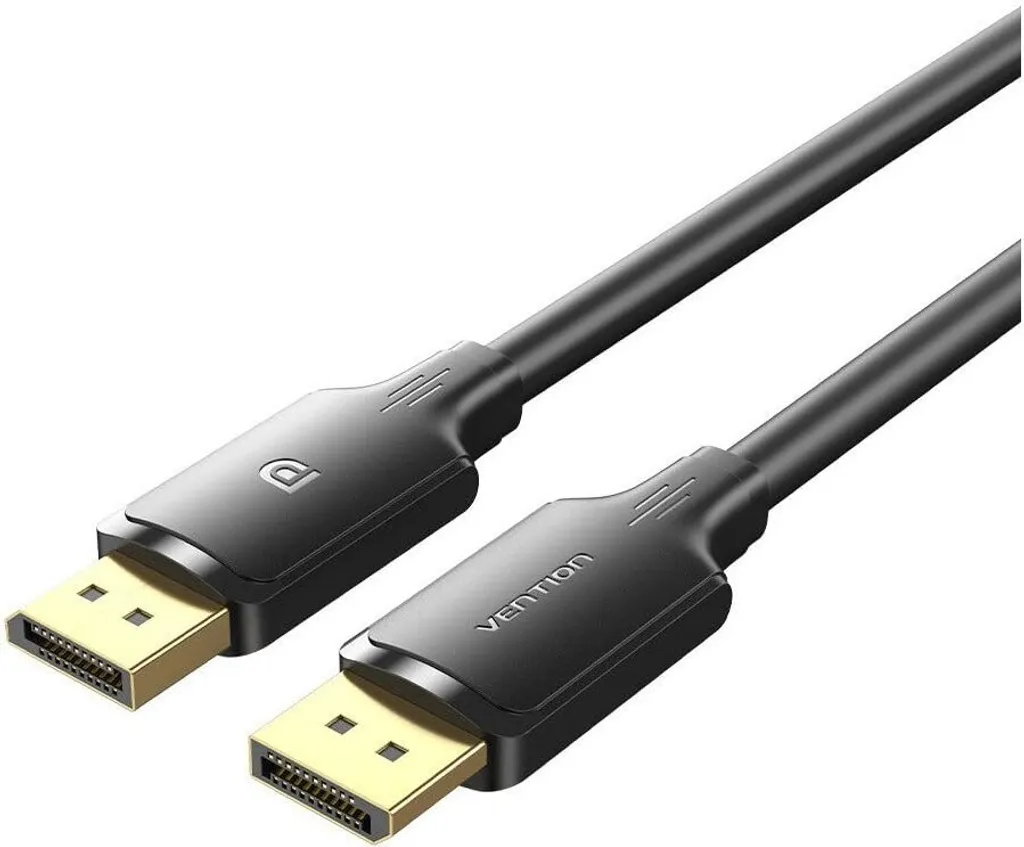 Cavo DisplayPort Vention 4K HD 1.5m | Esperienza Cinema su PC Nero