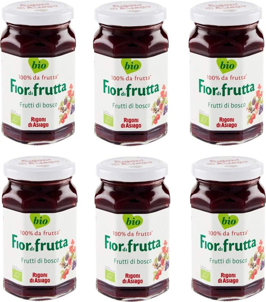6x Rigoni di Asiago Fiordifrutta Waldfrüchte  Produktbild 