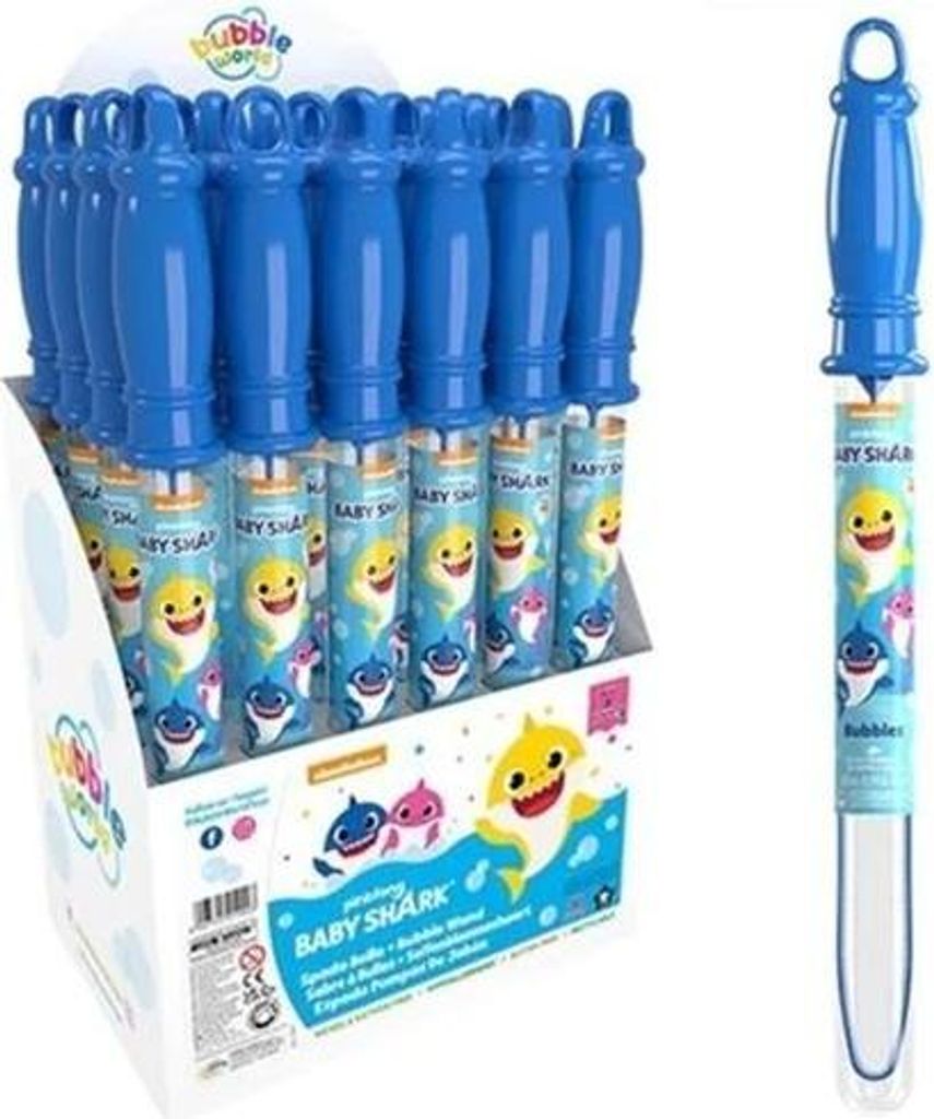 Seifenblasenschwert 120ml BabyShark 199001