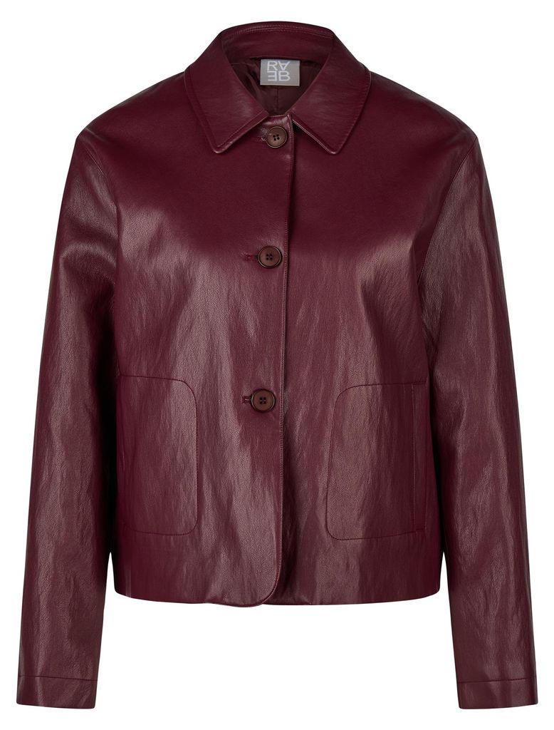 Rabe Jacke in Dunkelrot 40 Produktbild 