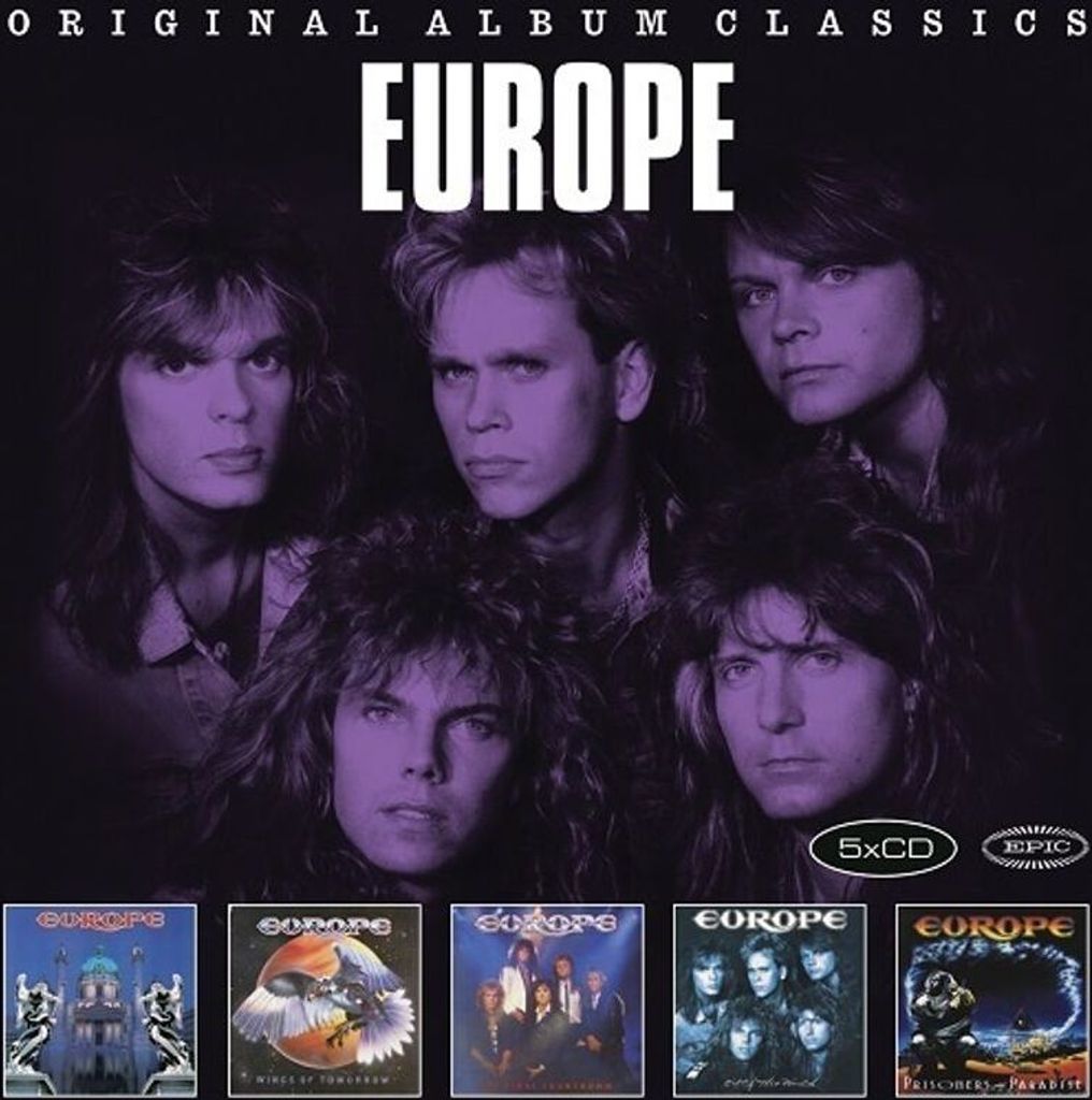 Europe - Original Album Classics (Reissue) (5 CD)