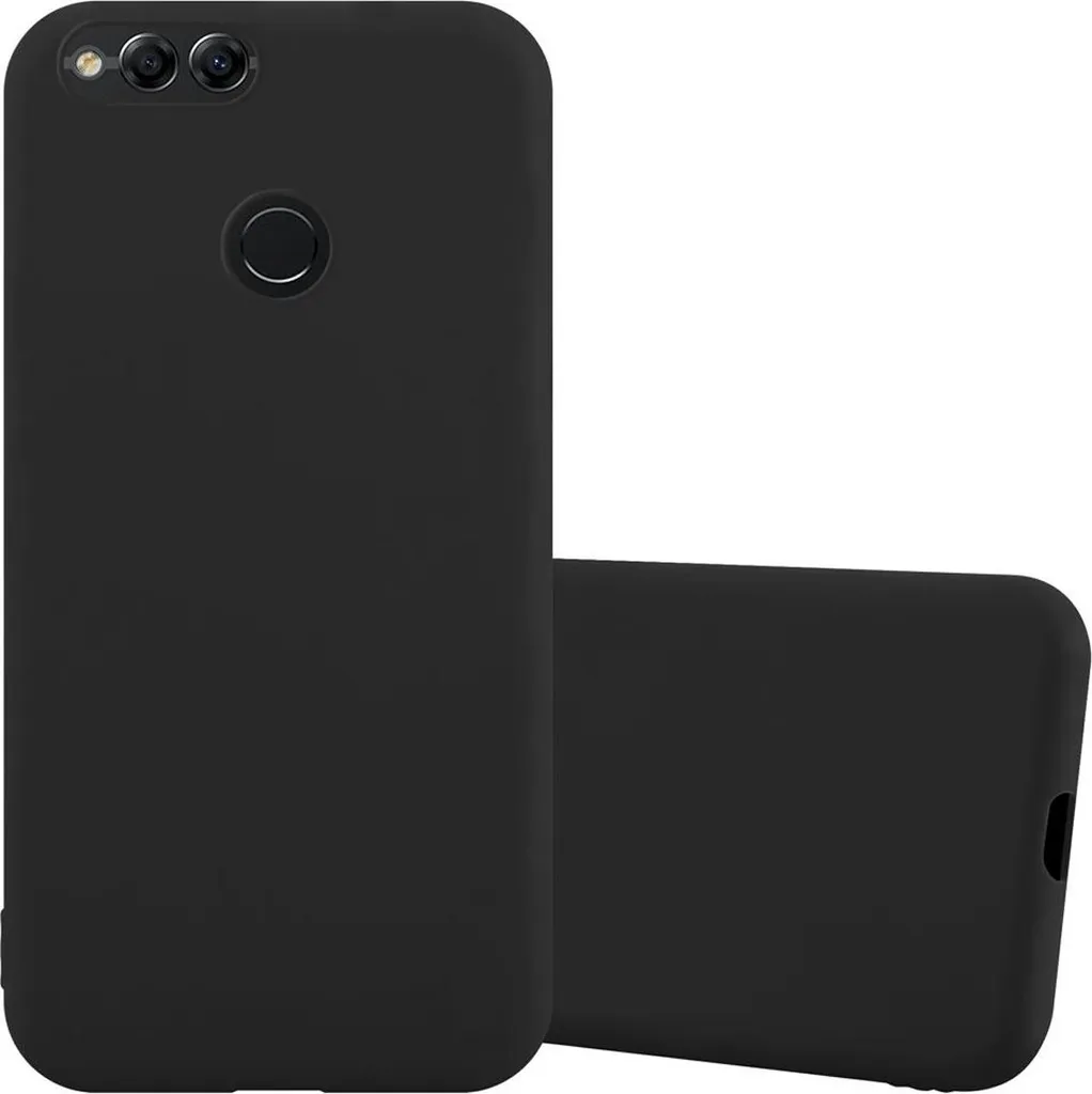 Custodia Morbida Honor 7X Cadorabo - Nero Minimalista in Silicone