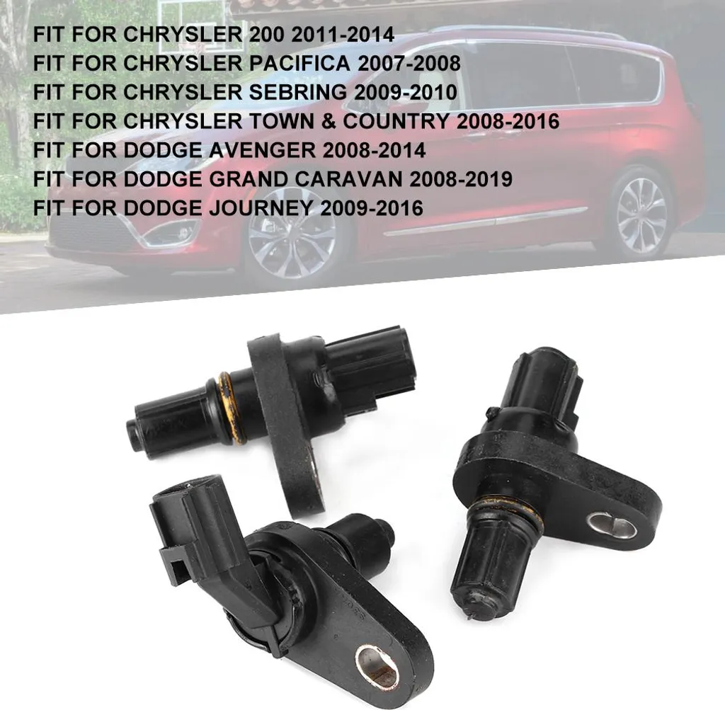 Kit 3 Capteurs de Transmission 62TE Chrysler Pacifica Sebring 107958 - 5