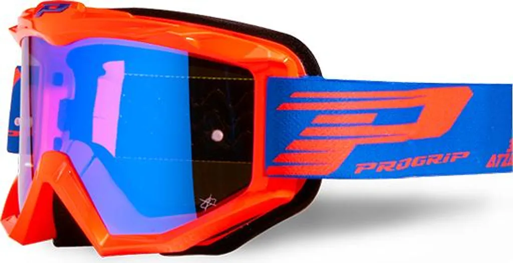 Masque ATZAKI Mirror 3201 Orange Fluo : Fini la Buée et l'Éblouissement