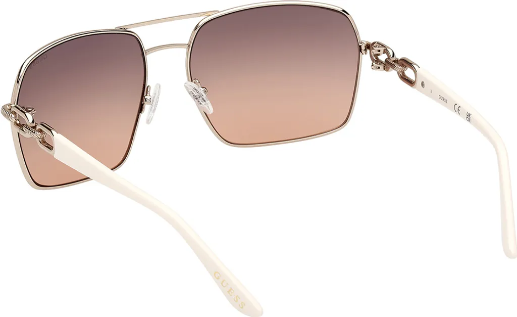Lunettes de soleil Guess GU00159 légères fini or contre les reflets