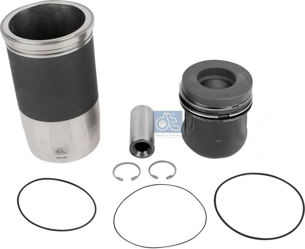 DT Spare Parts Zylinderlaufbuchsensatz 4.90964 passend für MERCEDES-BENZ MK 1,9mm 125mm 256mm 141mm