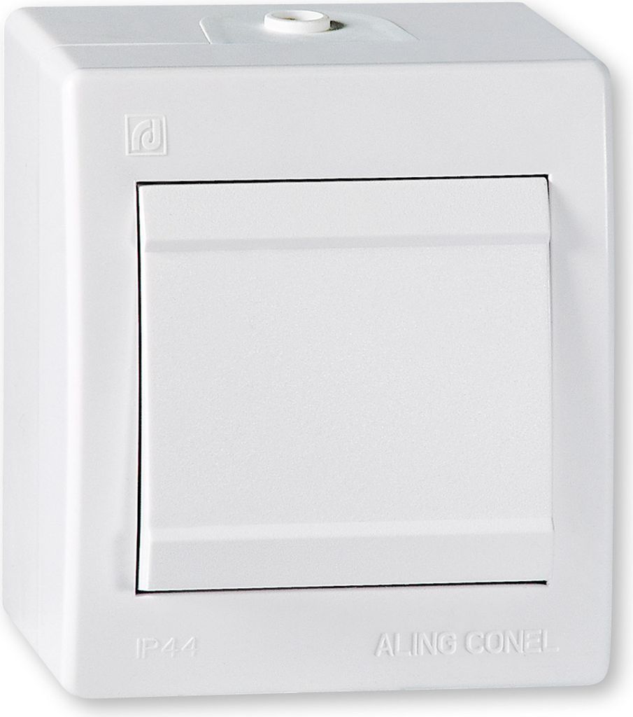 Wechselschalter IP 44 Weiß