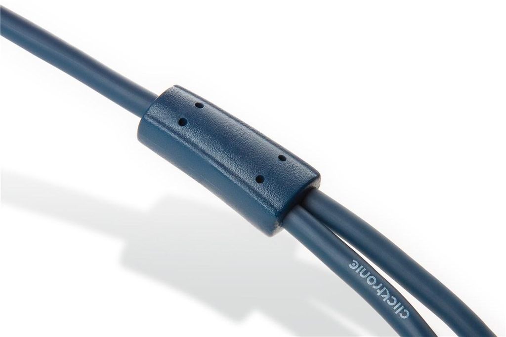 Clicktronic Casual MP3 Adapterkabel - Länge: 5,00 m