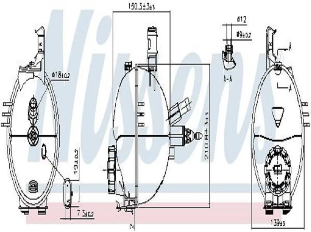 Soluzione Perdite Raffreddamento Mercedes: Nissens 996159 Certificato