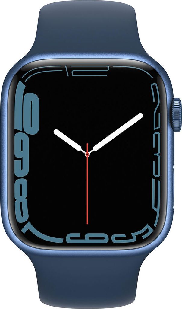 Apple Watch Series 7 45 mm (A2474) Modrý športový náramok Obrázok produktu 
