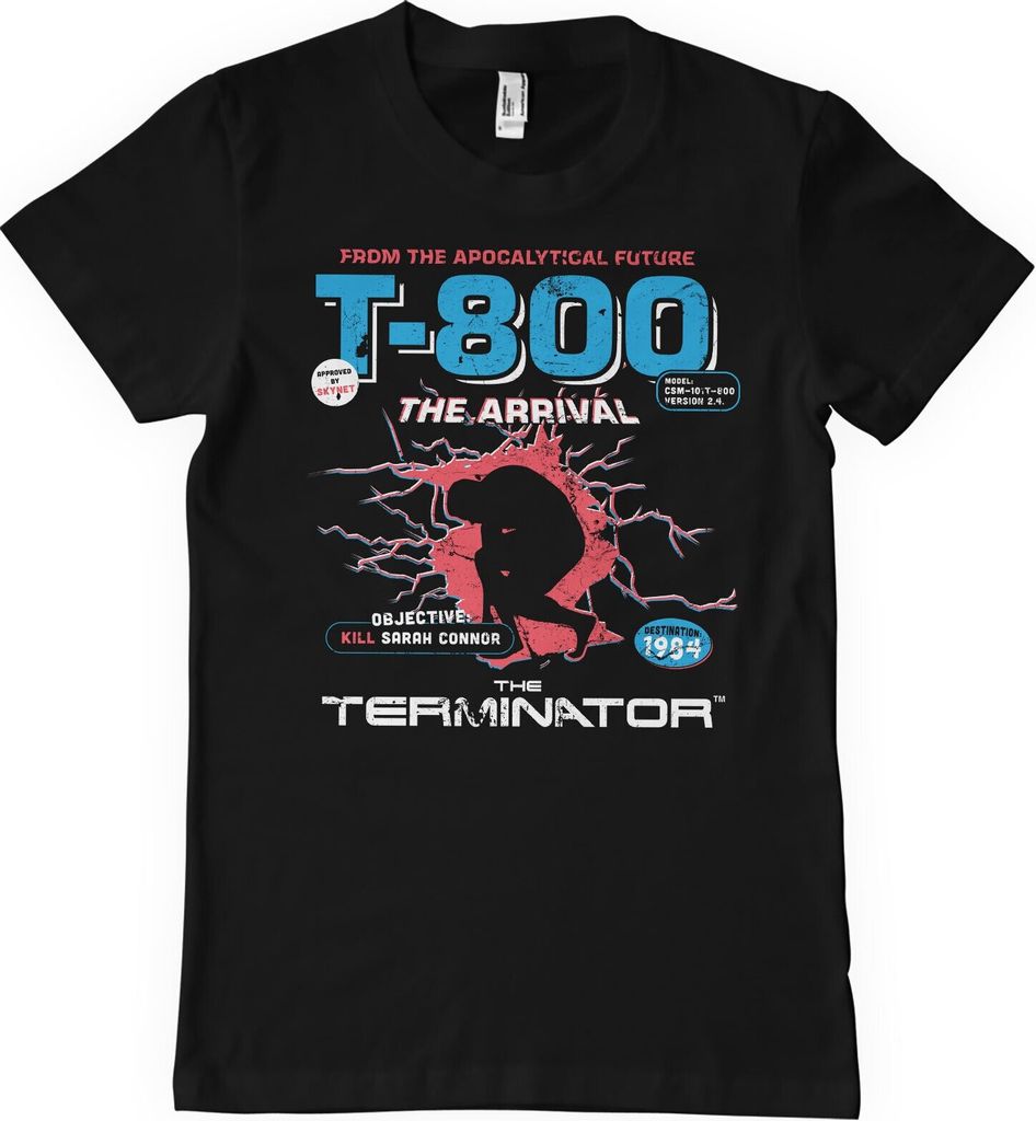 The Terminator Arrival T-Shirt - Large - Black