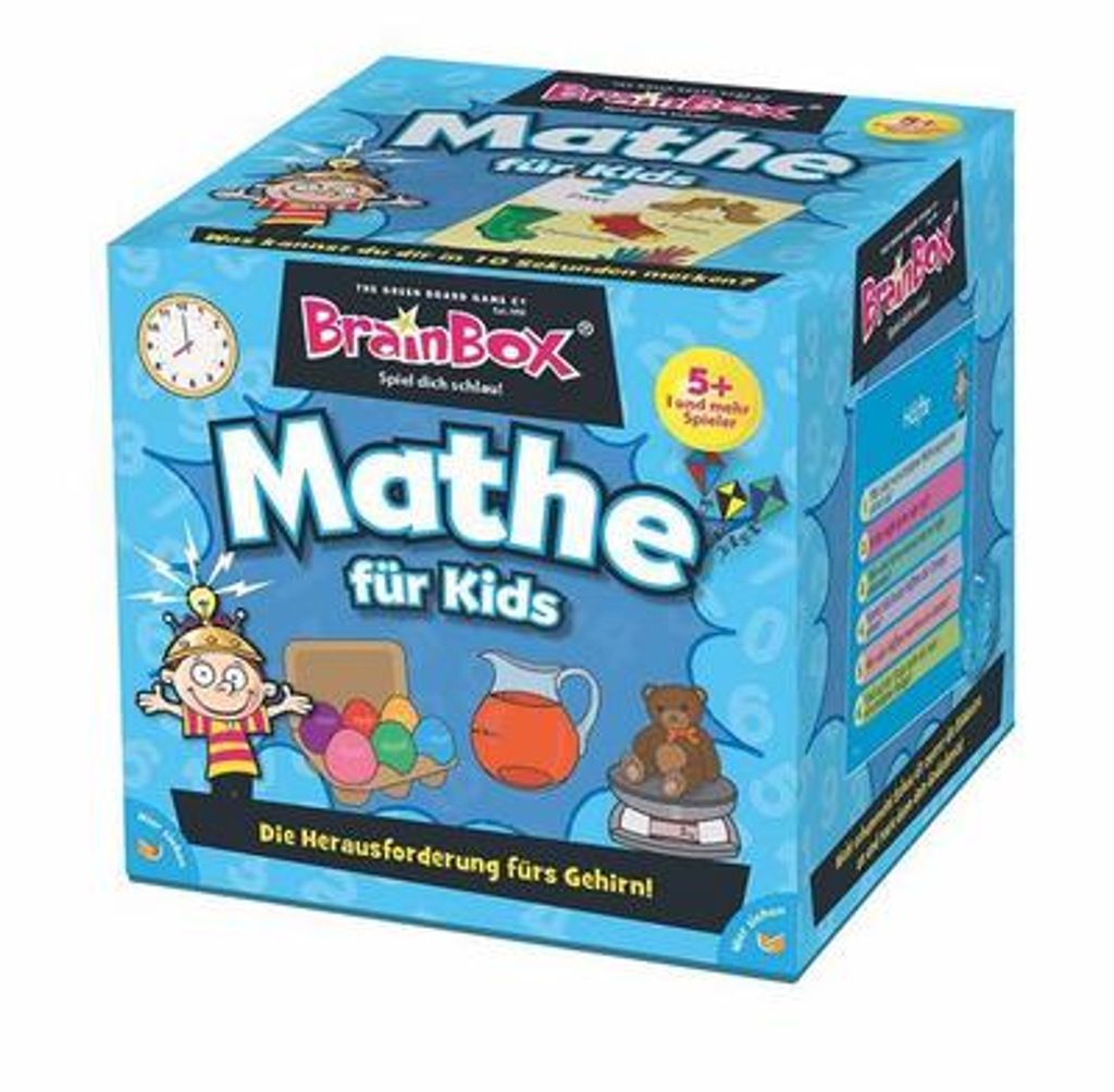 Brain Box Kartenspiel Mathe ab 1 Spieler 5+