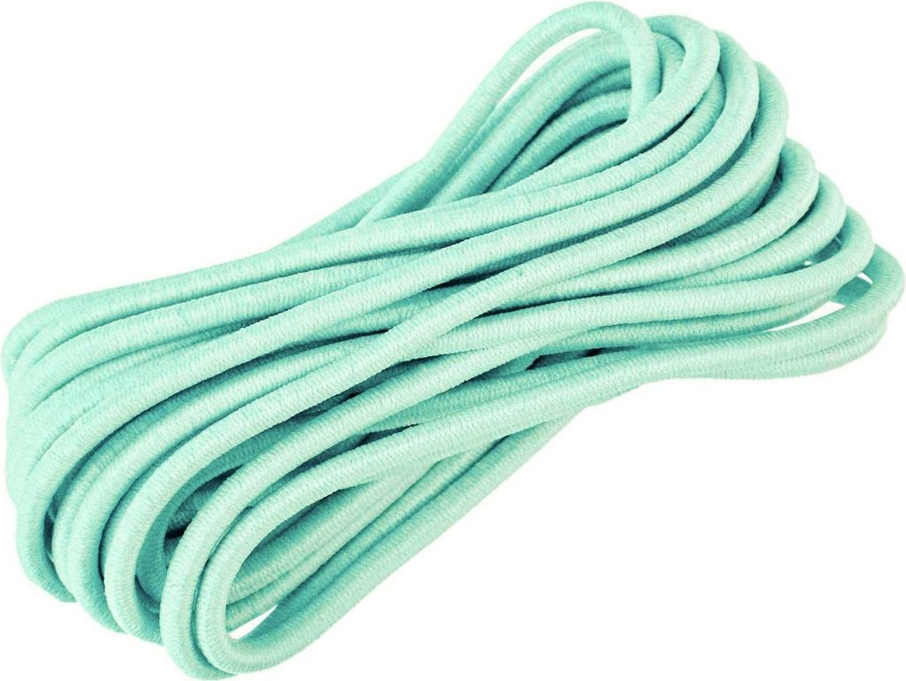 3m Gummikordel 3mm Rundgummi Gummischnur f. Bekleidung Hutgummi Gummilitze