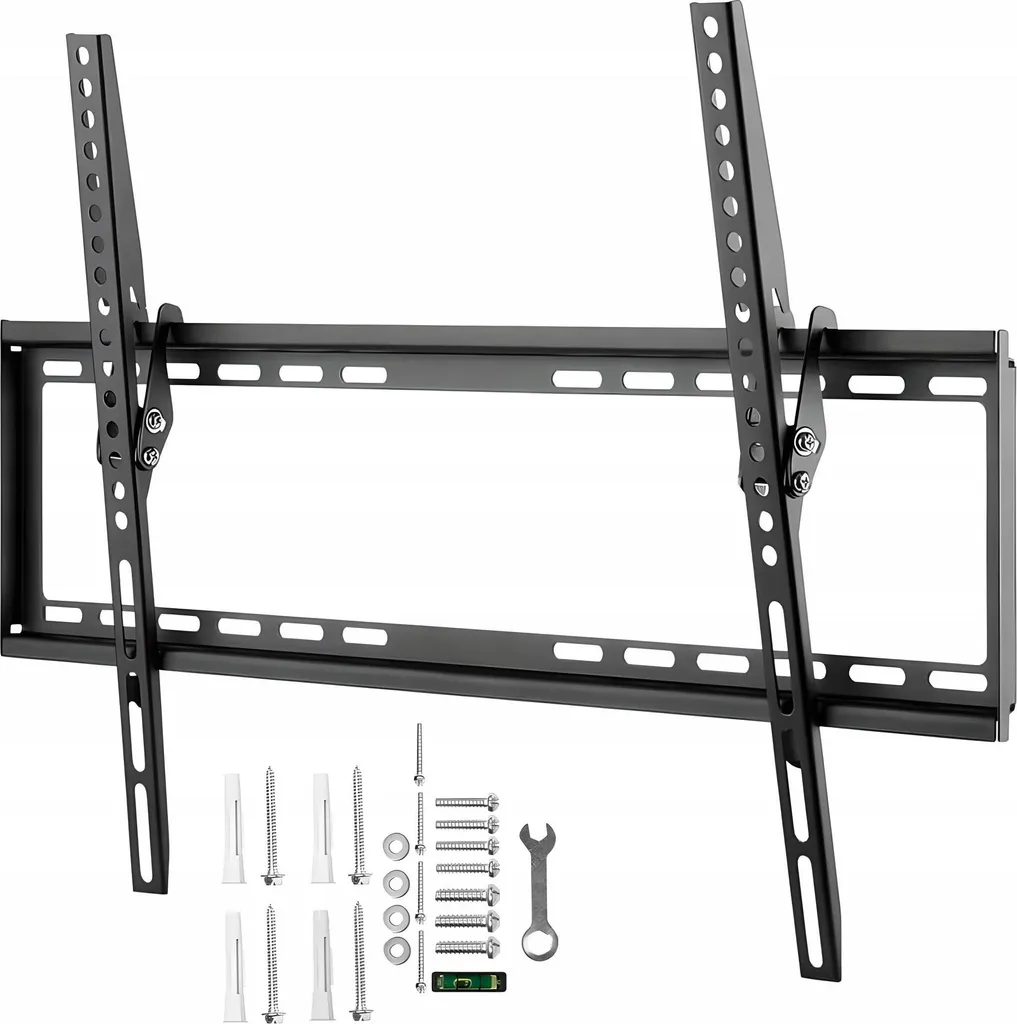 Support TV Inclinable Robuste 55kg - Fixation Murale Universelle 90"