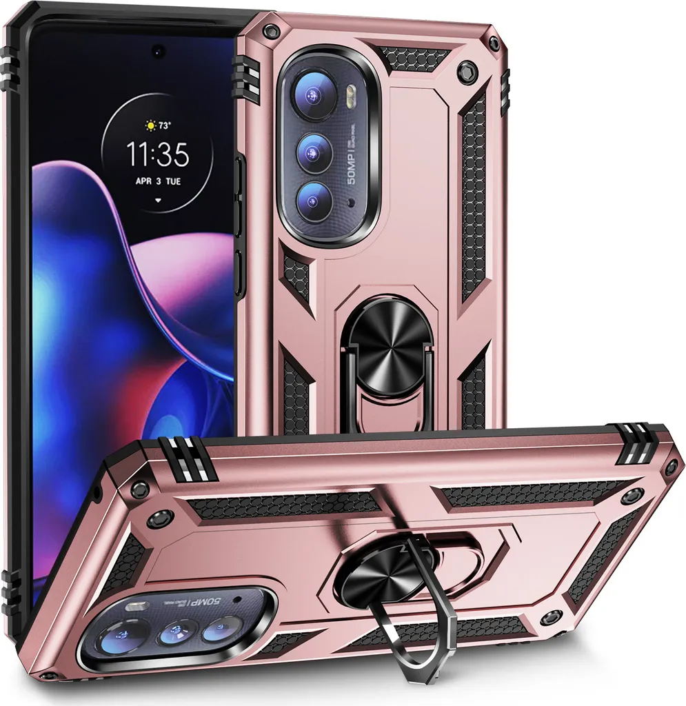 Copertina Protettiva Anti-urto Per Smartphone Custodia Soft Armor Per Motorola Edge (XT2063, 6.7'') - TPU 1.5mm, Angoli Rinforzati, Sottile Custodia Per Motorola Edge