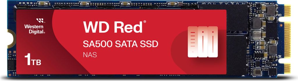 Western Digital Red SA500 M.2 1000 GB Serial ATA III 3D Produktbild 