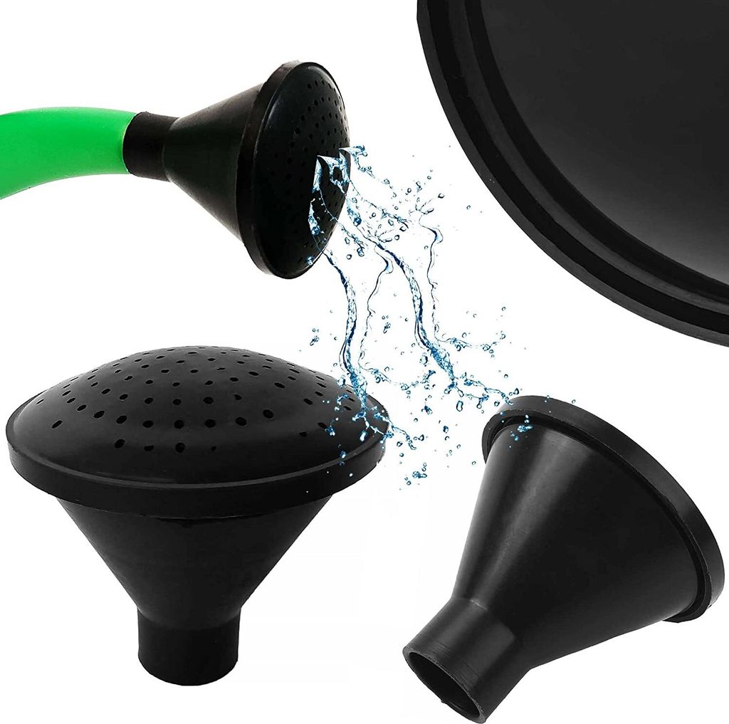 2x Gießkannen-Aufsatz Edelstahl - Rosenkopf Sprinkler Für Blumen & Pflanzen