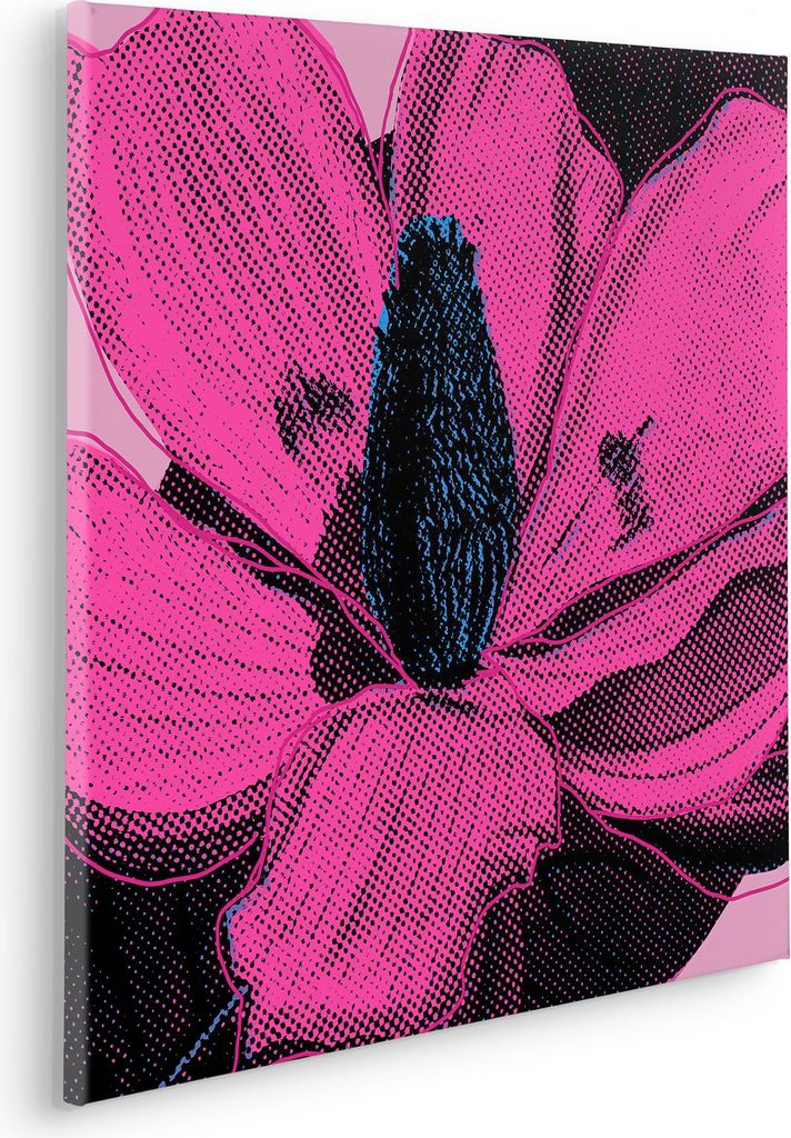 Keilrahmenbild - Pink Fusion - Größe 60 x 60 cm