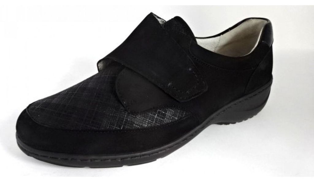 Waldläufer weite k Slipper schwarz in Gr. 40.5 Produktbild 