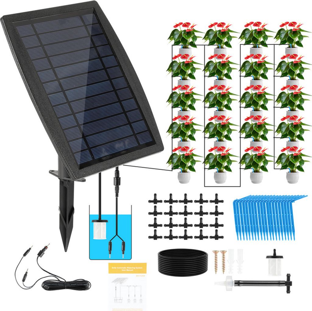 Hengda Solar Bewässerungssystem automatische Pflanzenbewässerung Automatisch