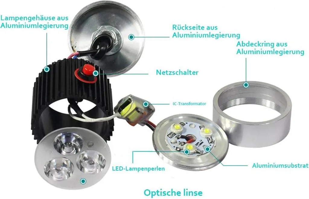 Lampe machine CNC LED 5W 220V avec socle fixe et bras flexible noir - 10